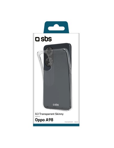 SBS TESKINOPA98T COVER SKINNY PER  OPPO A98 TRASPARENTE