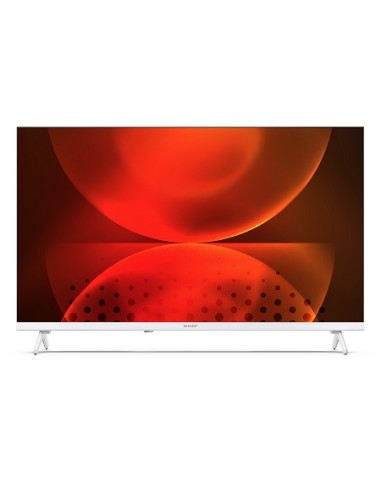 SHARP 32FH2EW TVC 32" HD ANDROID   FRAMELESS WHITE