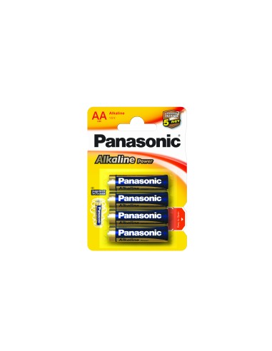 PANASONIC ALKALINE POWER AA X4 STILO LR6APB/4BP