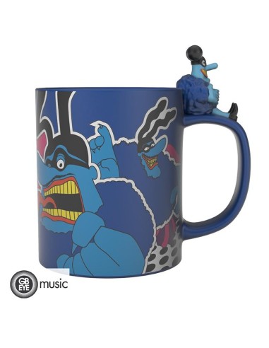 BIGBEN THE BEATLES - MUG 3D HANDLE BLUE MEANIE X2