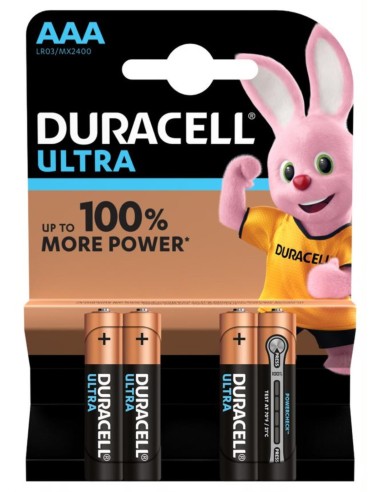 DURACELL ULTRA POWER AAA X4 MINISTILO PILE