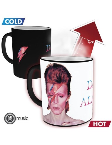 BIGBEN DAVID BOWIE - MUG HEAT CHANGE - 320 ML - ALADDIN SANE X2