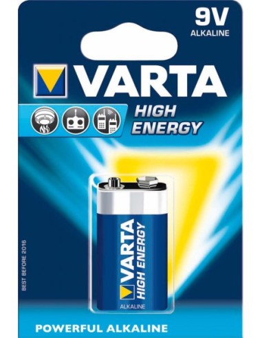 VARTA LONGLIFE POWER 9V X1 TRANSISTOR PILA