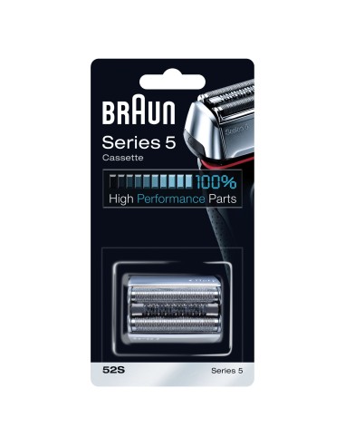 BRAUN COMBI 52S LAMINA SILVER - SERIES 5 (NEW)