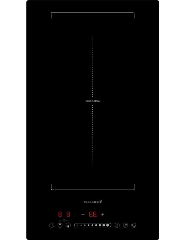 TECHLIFE TFBIPCI30 PIANO COTTURA 30CM INDUZIONE 2F DI CUI 1 FLEXY