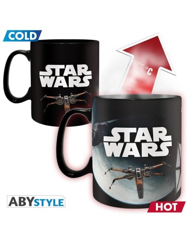 BIGBEN STAR WARS - MUG HEAT CHANGE 460 ML - SPACE BATTLE - WITH BOX X2