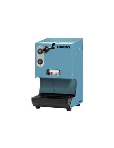 MACCHINE CAFFE' ESPRESSO: vendita online KIMBO 901105 MACCHINA CAFFE' METAL BLU PASTELLO CON CIALDE in offerta