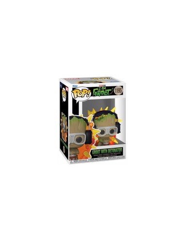 FUNKO POP I AM GROOT GROOT W/DETONATOR BOBBLE 1195