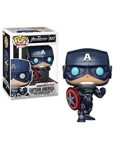 FUNKO POP AVENGERS GAMERVERSE CAPTAIN AMERICA BOBBLE 627