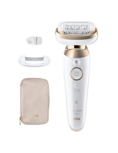 BRAUN SES9011 3D EPILATORE SILK-EPIL BIANCO/ORO