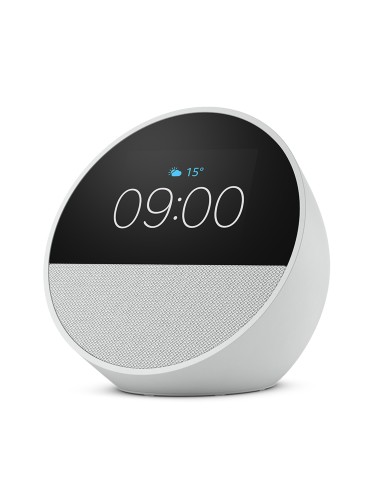 AMAZON ECHO SPOT 2024 OROLOGIO BIANCO SMART SPEAKER