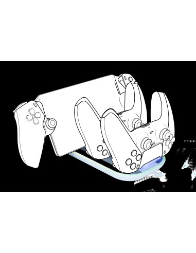 BIGBEN RICARICA PER 2 CONTROLLER   DUALSENSE PS5/PORTAL