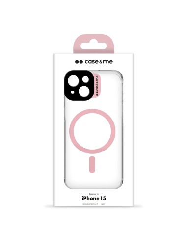 SBS CMCOVCAMTMSIP1561P IPHONE 15 COVER MAGSAFE TRASP/ROSA