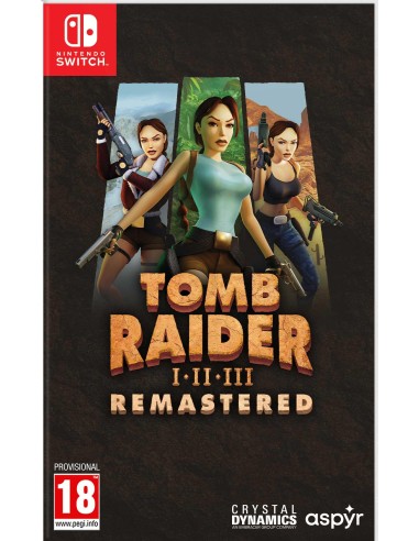 TOMB RAIDER I-III REMASTERED       STARRING LARA CROFT SWITCH