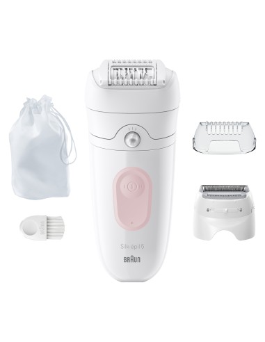 BRAUN SE5030 EPILATORE SILKEPIL    BIANCO/ROSA