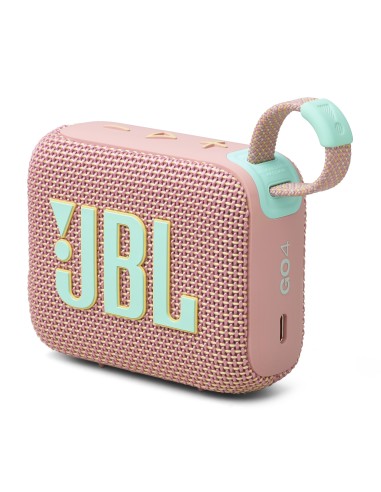 JBL GO 4 ROSA SPEAKER BLUETOOTH 5.2 IP67 AURACAST 7 ORE AUTONOMIA