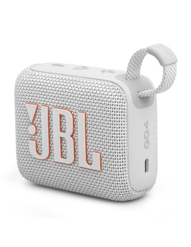 JBL GO 4 BIANCO SPEAKER BLUETOOTH 5.2 IP67 AURACAST 7 ORE AUTONOMIA