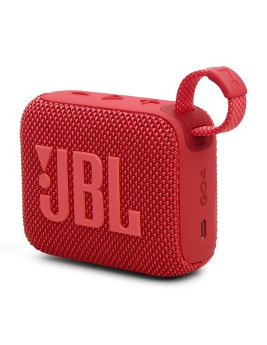 JBL GO 4 ROSSO SPEAKER BLUETOOTH 5.2 IP67 AURACAST 7 ORE AUTONOMIA