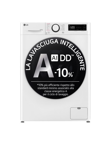 LG D4R5010TSWS LAVASC. 10/6KG 1400G A-10%/D AIDD TW360 VAPORE