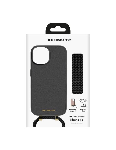 SBS CMCOVCROSBLIP1561K IPHONE 15 CROSSBODY DETACHABLE COVER NERO