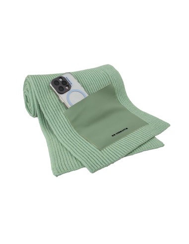 SBS CMWINTER24PKSCARFGN SCIARPA CON TASCA VERDE