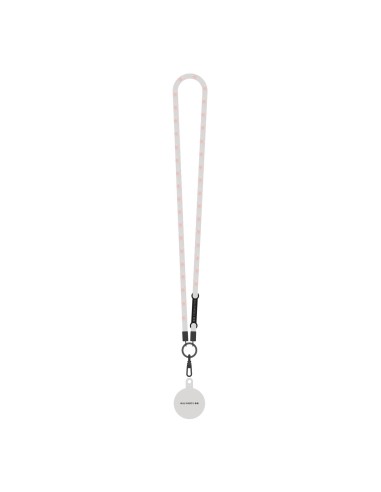 SBS CMWINTERNECKLACEGY LACCIO COLLANA IN CORDA GRIGIO