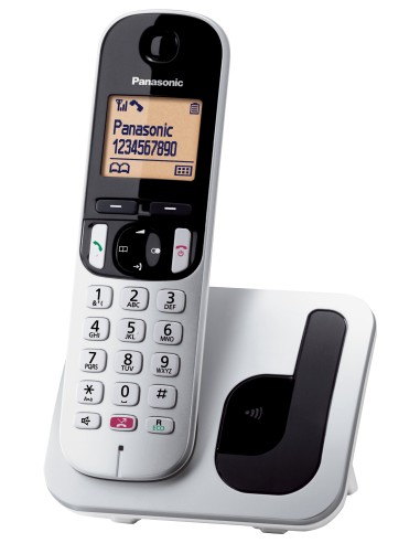 PANASONIC KX-TGC250JTS CORDLESS DECT GRIGIO METAL.