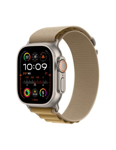 APPLE WATCH ULTRA 2 GPS+CELL. 49MM NATUR. TITAN. ALPINE LOOP MEDIUM