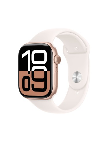 APPLE WATCH SERIES 10 GPS 46MM ROSEGOLD ALUM. LIGHT BLUSH SPORT B. M/L