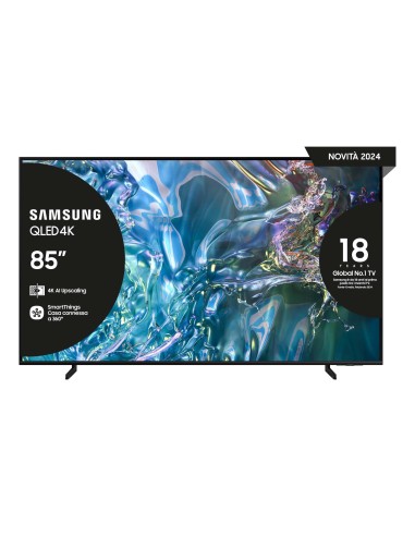 SAMSUNG QE85Q60DAU TVC 85" QLED 4K SMART TVSAT