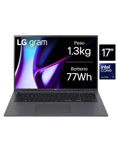 LG GRAM 17Z90S NOTEBOOK U7 155H    16GB/SSD512/INTEL ARC/17" 2K IPS