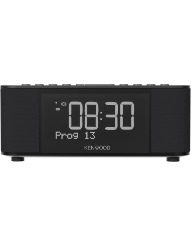 KENWOOD CR-ST40DAB-B RADIOSVEGLIA DISPLAY ICONE GRANDI DAB+/FM/BT NERO