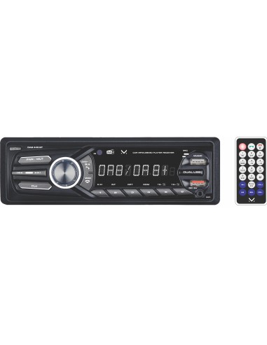 MAJESTIC DAB-445 SINTO MP3 DAB+/FM/BT/USB/SD/AX FRONTALINO ESTRAIBILE