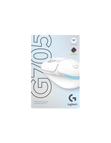 LOGITECH G705 BIANCO WIRELESS MOUSE GAMING PER MANI PICCOLE