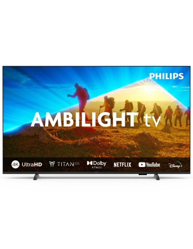 PHILIPS 55PUS8009/12 TVC 55" 4K    SMART AMBILIGHT TVSAT