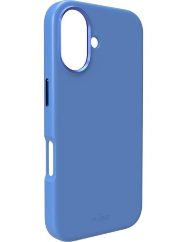 PURO PUIPC1661ICONMPBLUE IPHONE 16 COVER LIQUIDO ICON MAGSAFE BLU