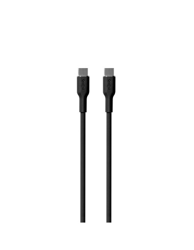 PURO PUUSBCUSBCICONBLK CAVO SOFT USB-C/USB-C 1.5M NERO