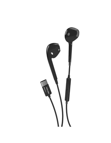 SBS MHEARSETTYCK  AURICOLARI TUBB SEMI IN EAR USB-C NERO