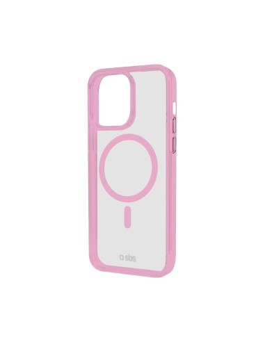 SBS TEMAGCOLIP1567PP IPHONE 15 PRO MAX COVER MAGFRAME ROSA