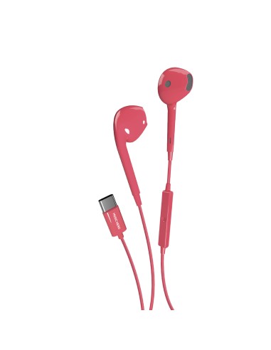 SBS MHEARSETTYCP  AURICOLARI TUBB SEMI IN EAR USB-C ROSA