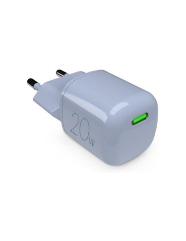 PURO PUFCMTCUSBC20WGLBLUE ALIMENTATORE DA RETE GAN USB-C 20W BLU CHIAR