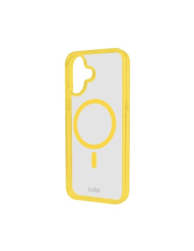 SBS TEMAGCOLIP1661Y IPHONE 16 COVER MAGFRAME GIALLO