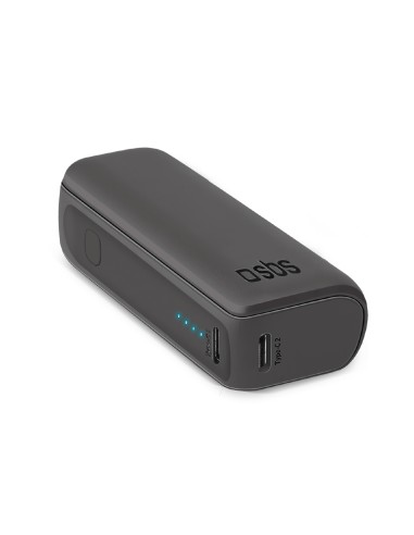 SBS TTBB5000MINIK POWERBANK 5000MAH 2 USB-C + USB 10W NERO