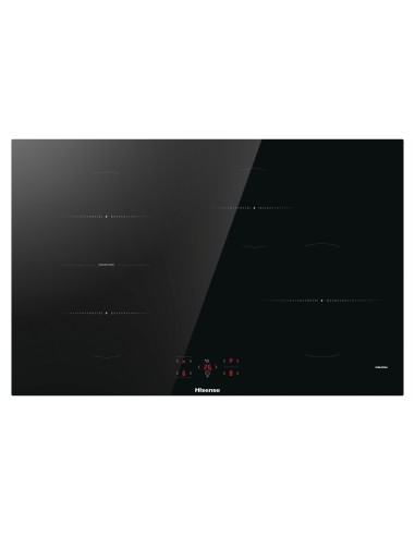 HISENSE HI8421BSC PIANO COTTURA IN DUZIONE 80CM 4F 1 ZONA BRIDGE NERO