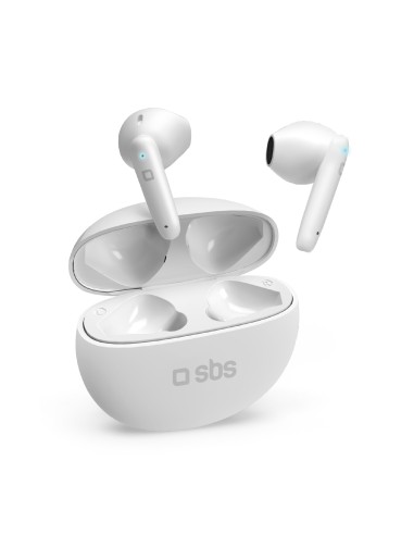 SBS TEEARPURDTWSBTW AURICOLARI TWS PURE DROPS BIANCO BT 5.0