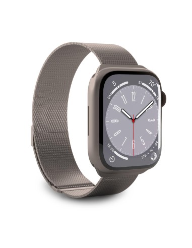 PURO PUMILAW44TIT CINTURINO "MILANESE" APPLE WATCH 42 44 45-49MM TITAN