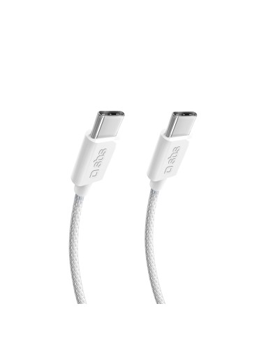 SBS TECABLETISSUETCC40GB CAVO BRAIDED USB-C/USB-C 4.0 1M 240W GRIGIO