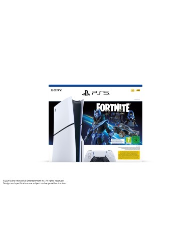 SONY CONSOLE PS5 SLIM D CHASSIS    COBALT STAR DI FORTNITE