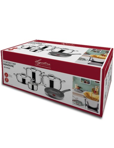 LAGOSTINA 010740600008 SET STARTER CHEF INDUZIONE (8 PEZZI)