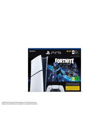 SONY CONSOLE PS5 SLIM DIGITAL      EDITION - COBALT STAR DI FORTNITE